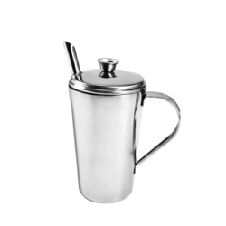 ALCUZA ACEITE 0,5 LTS ACERO INOX 18/8 ACERMEL