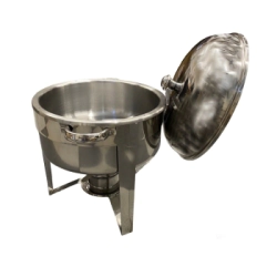 CHAFING REDONDO CON BA�O MARIA CON TAPA 6000 CC ACERMEL