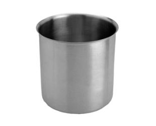 TUBO SALSERO N� 1 16 X 18 CM ACERO INOXIDABLE ACERMEL