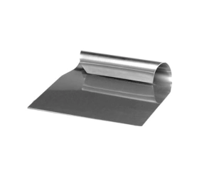 RASQUETA CORTA MASA CON MANGO DE ACERO 12x22