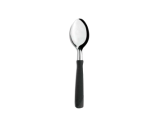 CUCHARA DE MESA NEW KOLOR MANGO PLASTICO NEGRO TRAMONTINA
