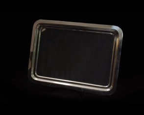 Fuentes Acero CON BORDE ESCALONADO 35 X 48 CM