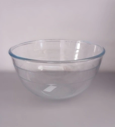 Ensaladeras vidrio CON BORDE
