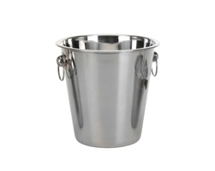 BALDE DE CHAMPAGNE ENTERIZO AC. INOX. CAROL