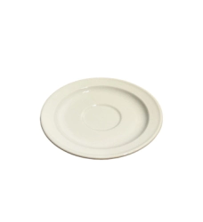 PLATO CAFE CON BORDE PORCELANA