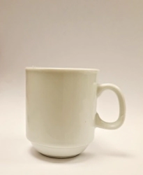 JARRITO CAFE CHICO CON BORDE 140 CC PORCELANA
