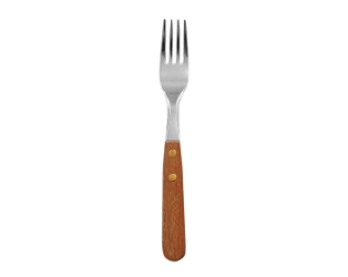 TENEDOR DE MESA MANGO MADERA CAROL