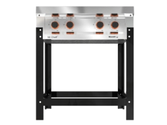 ANAFE 4 HORNALLAS 750 BASIC CHEFF REJA FUNDICION MORELLI