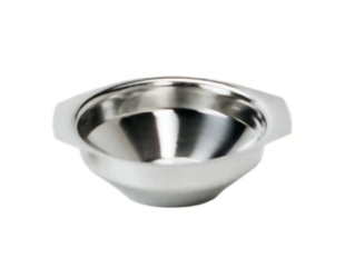 COMPOTERA 14 CM TAZA CONSOME ENTERIZA ACERO INOXIDABLE ACERMEL