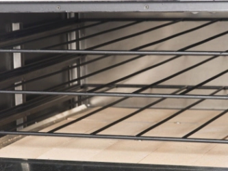HORNO PIZZERO 12 MOLDES ACERO CON GRATINADOR GAS NATURAL SOL REAL