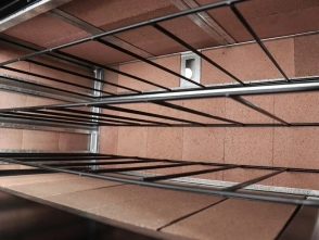 HORNO PASTELERO 6 MOLDES ACERO GAS NATURAL SOL REAL