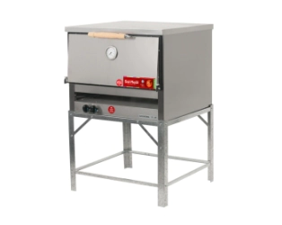 HORNO PASTELERO 12 MOLDES ACERO GAS NATURAL SOL REAL