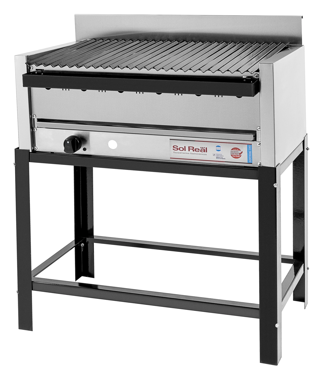 PARRILLA MEDIANA CON BASE GAS NATURAL SOL REAL
