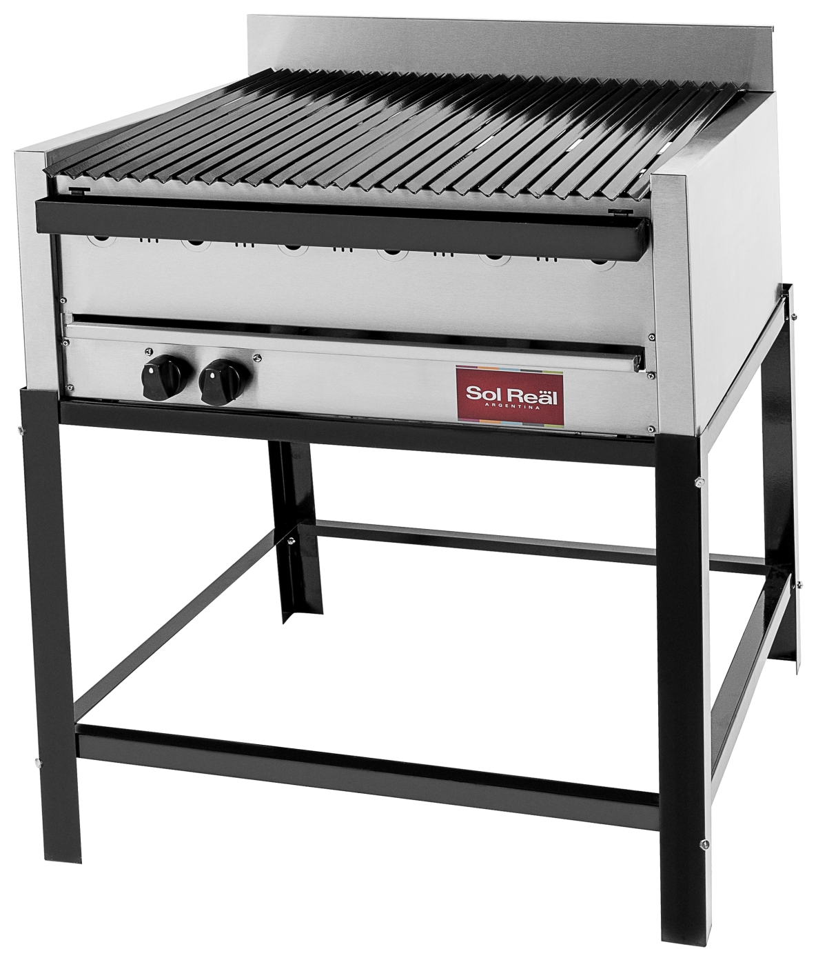 PARRILLA GRANDE CON BASE GAS NATURAL SOL REAL