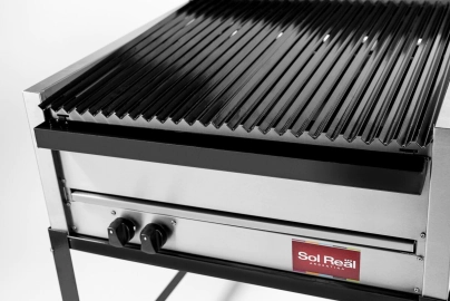 PARRILLA GRANDE CON BASE GAS NATURAL SOL REAL