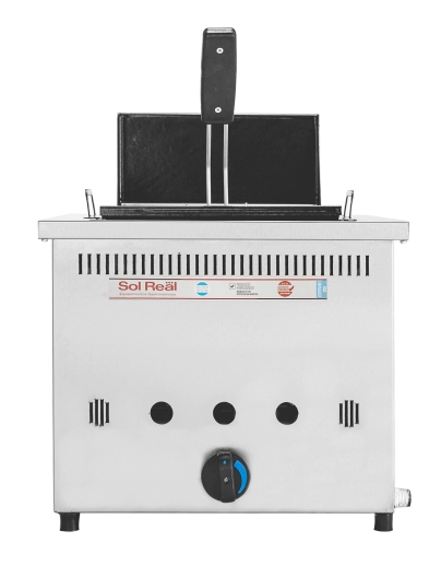 FREIDORA 7 LTS R&Aacute;PIDA DE MESA S&Oacute;LO ACEITE GAS NATURAL SOL REAL