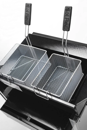 FREIDORA 33 LTS TRIPLE INYECCION GAS NATURAL SOL REAL