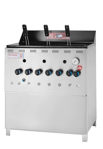 FREIDORA 40 LTS TRIPLE INYECCION MOD 42 GAS NATURAL SOL REAL