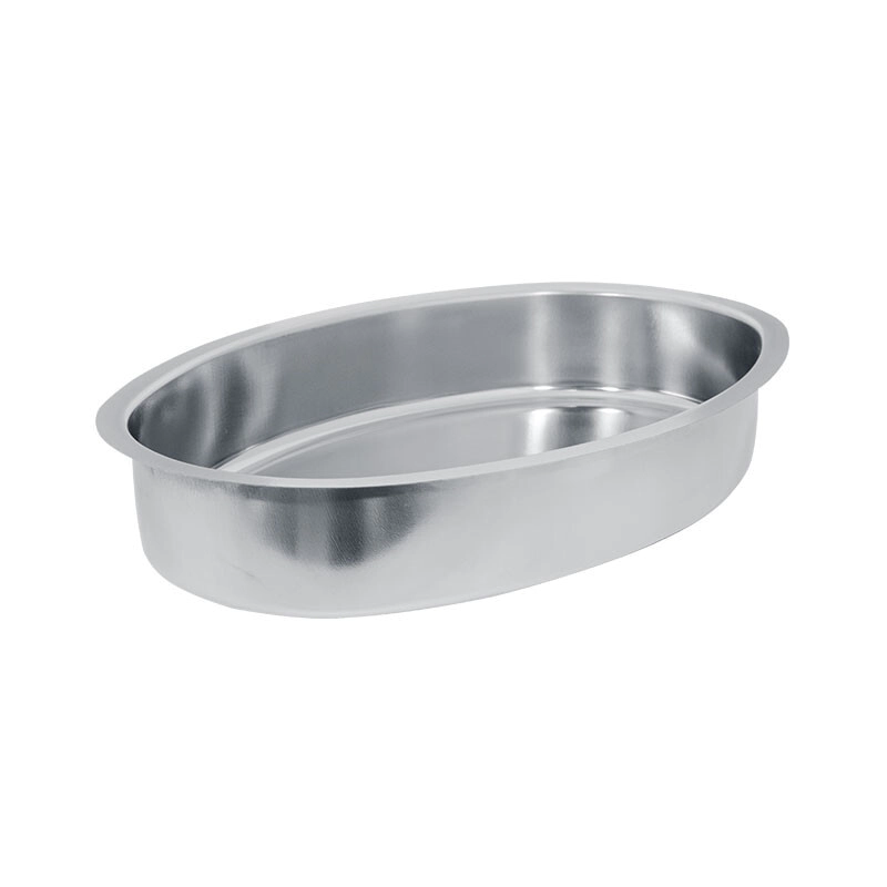 LEGUMBRERA OVAL PROFUNDA AC. INOX. 42 cm. CAROL