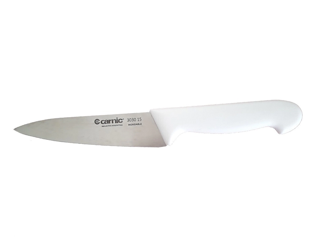 CUCHILLO PARA FILETEAR 15 CM MANGO BLANCO
