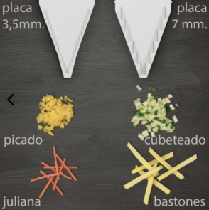 MANDOLINA CORTADOR V3 BLANCO BORNER