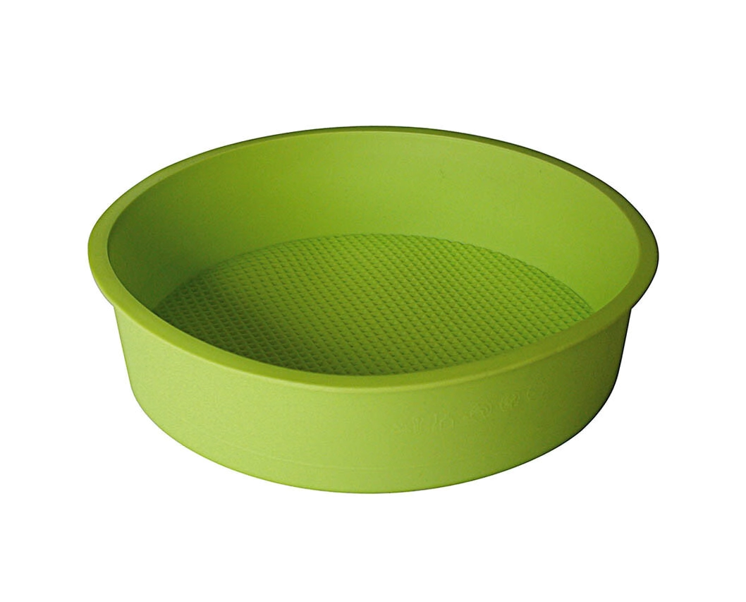 TORTERA N� 24 REDONDA SILICONA VERDE