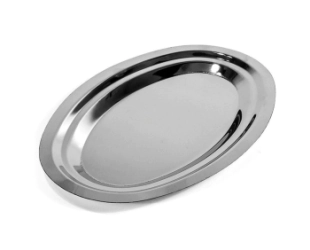 FUENTE OVAL D/ BAJADA 23,5 CM. CAROL