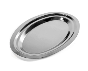 FUENTE OVAL D/ BAJADA 26,5 CM.