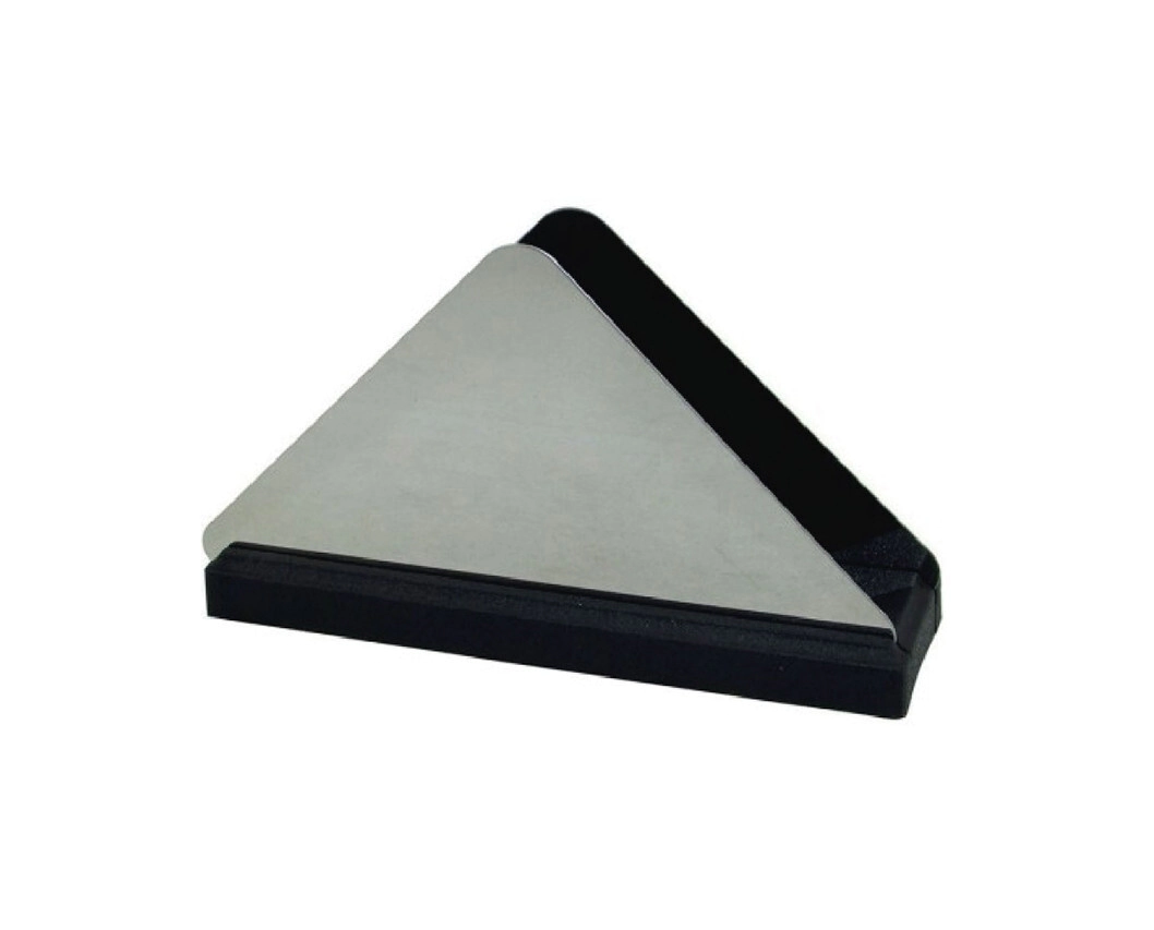 SERVILLETERO ACERO INOX BASE POLIP NEGRO CAROL