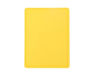 TABLA AMARILLA 30x40x1 C/CANAL PERIMETRAL BASE LISA