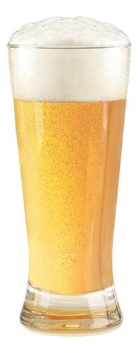 VASO DE CERVEZA PILSENER LISO CRISTAR