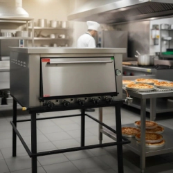 HORNO PASTELERO 12 MOLDES O 6 BANDEJAS 33 x 66 CM LINEA SUPER ROVESCO