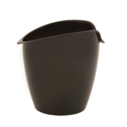 BALDE DE CHAMPAGNE NEGRO PLASTICO YESI