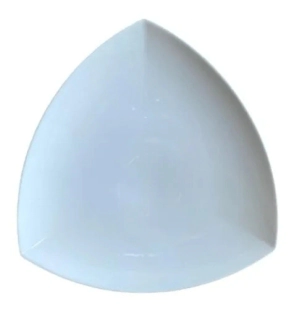 PLATO PLAYO 21 CM TRIANGULAR ROYAL PORCELAIN
