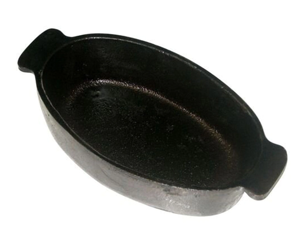 CAZUELA OVALADA DE FUNDICION 255 X 135 MM