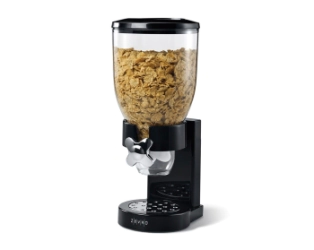 DISPENSER DE CEREALES SIMPLE NEGRO ZEVRO