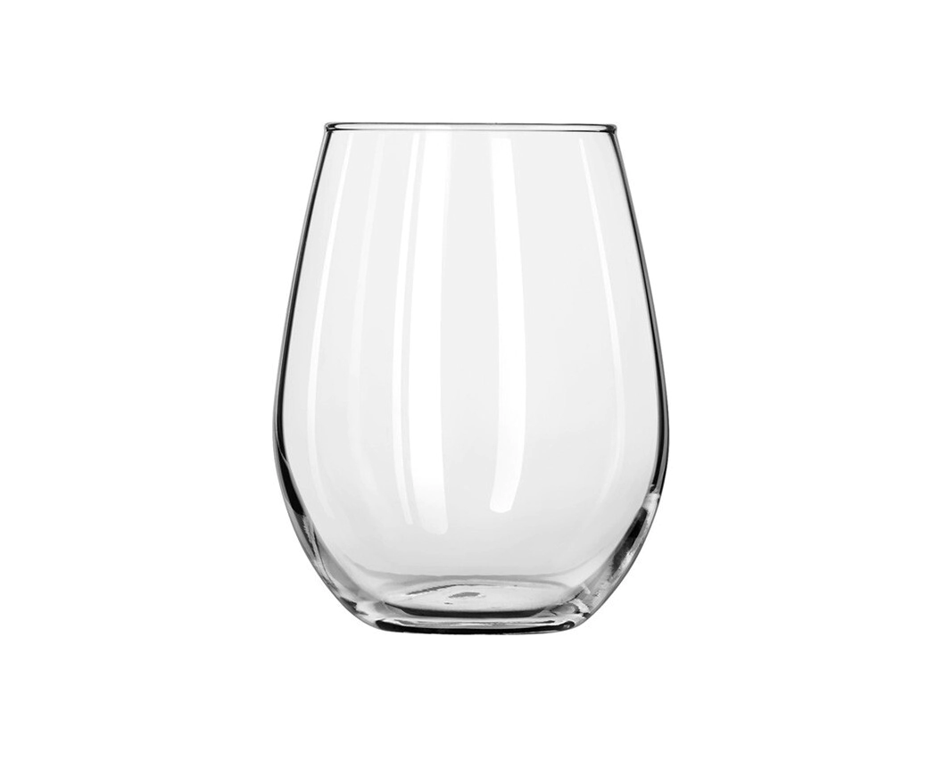 VASO COPA SIN PIE STEMLESS 348 ML TEMPLADO LIBBEY