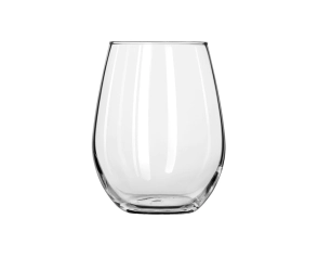 VASO COPA SIN PIE STEMLESS 348 ML TEMPLADO LIBBEY