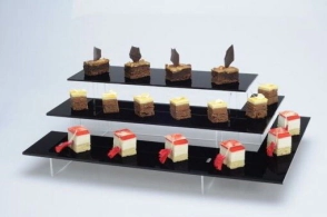 TRIBUNA DE ACRILICO RECTANGULAR L