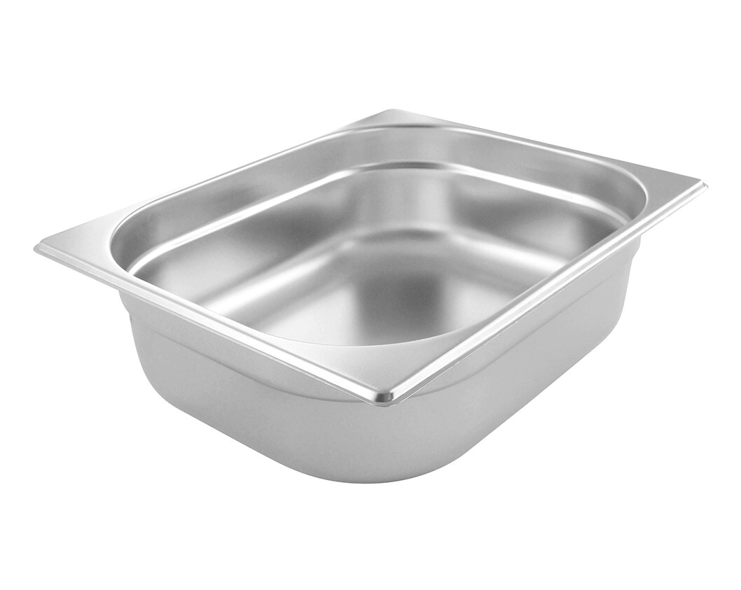 RECIPIENTE GN 1/2 H 100 MM 18/8 ACERMEL