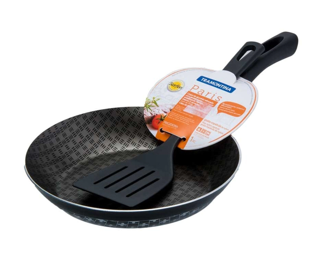 SARTEN N� 30 PARIS TEFLON CON ESPATULA TRAMONTINA