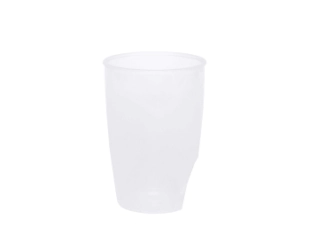 VASO PLASTICO 340 CC STYLO TRASLUCIDO YESI S/REPOS.