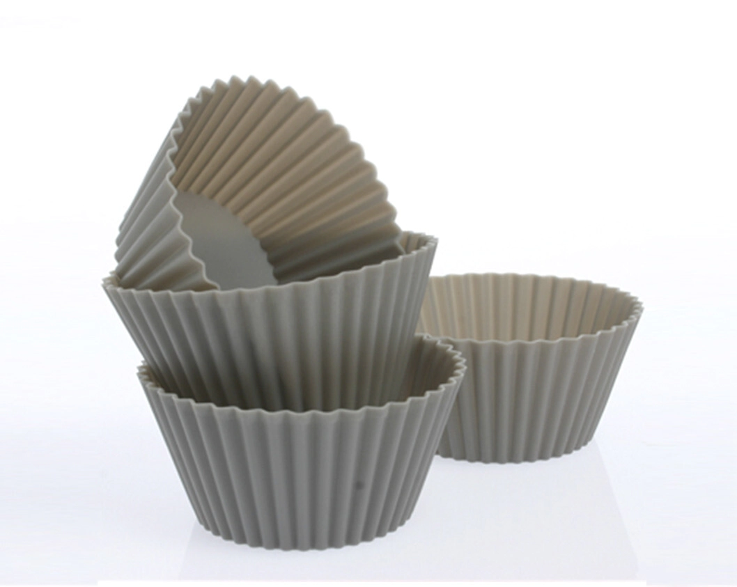 MOLDE MUFFINS DE SILICONA 9,5 X 4,4 CM SET X 4