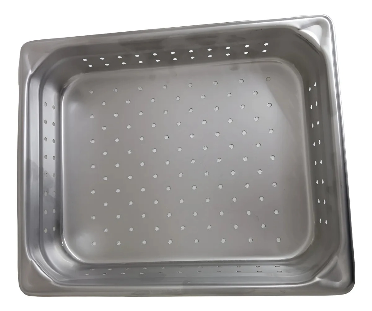 RECIPIENTE GN 1/2 H 65 MM PERFORADO FERINOX