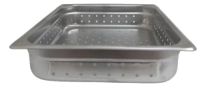 RECIPIENTE GN 1/2 H 65 MM PERFORADO FERINOX