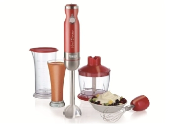 MIXER 800 WATTS ROJO CON ACCESORIOS PEABODY