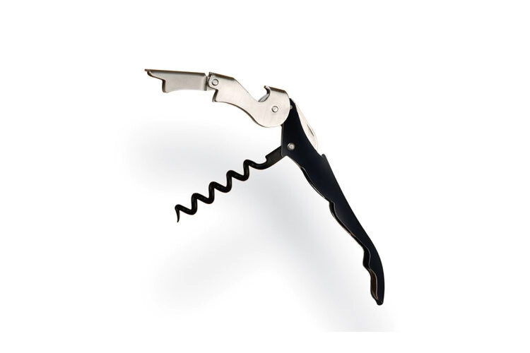 SACACORCHOS DOBLE IMPULSO NEGRO JOVIFEL