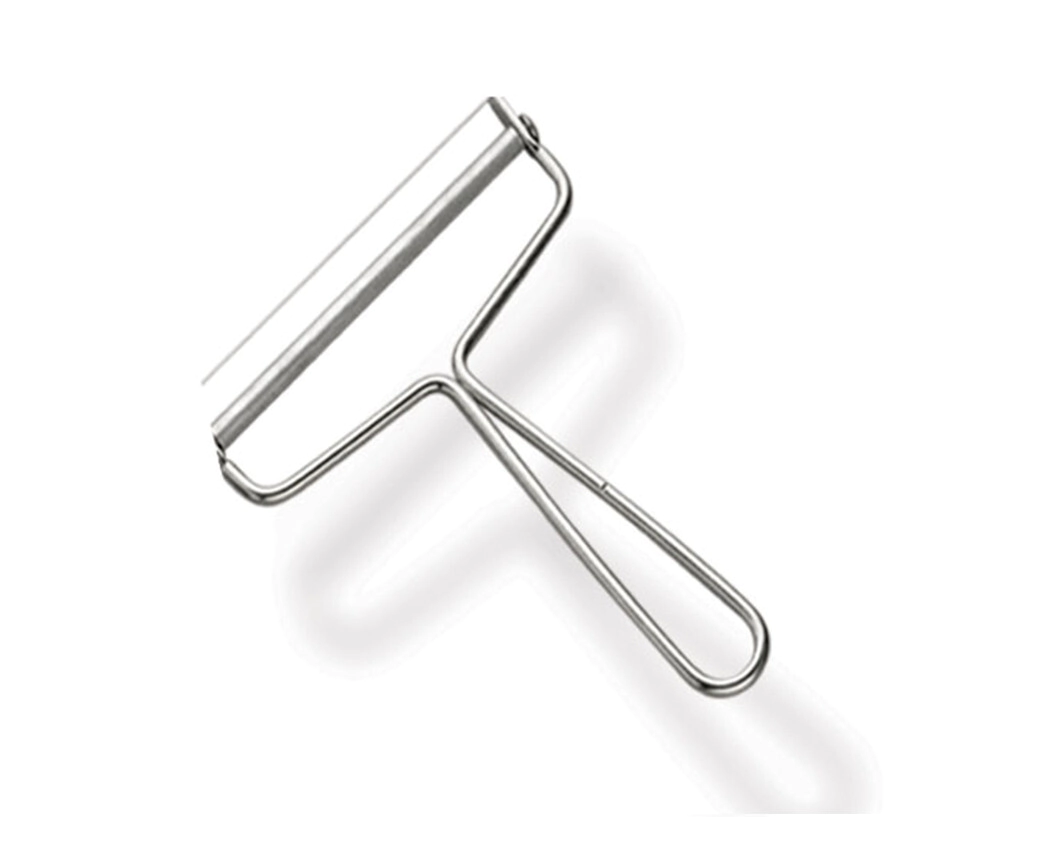 CORTA QUESO CROMADO CON ALAMBRE DE ACERO INOXIDABLE