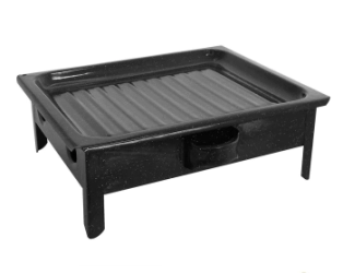 BRASERO DE MESA 25 X 33 CM ENLOZADO JOVIFEL