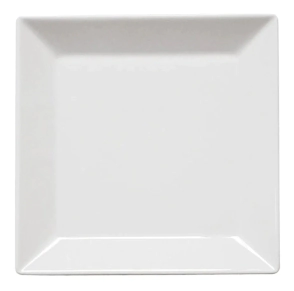 PLATO POSTRE CUADRADO 20 CM MELAMINA